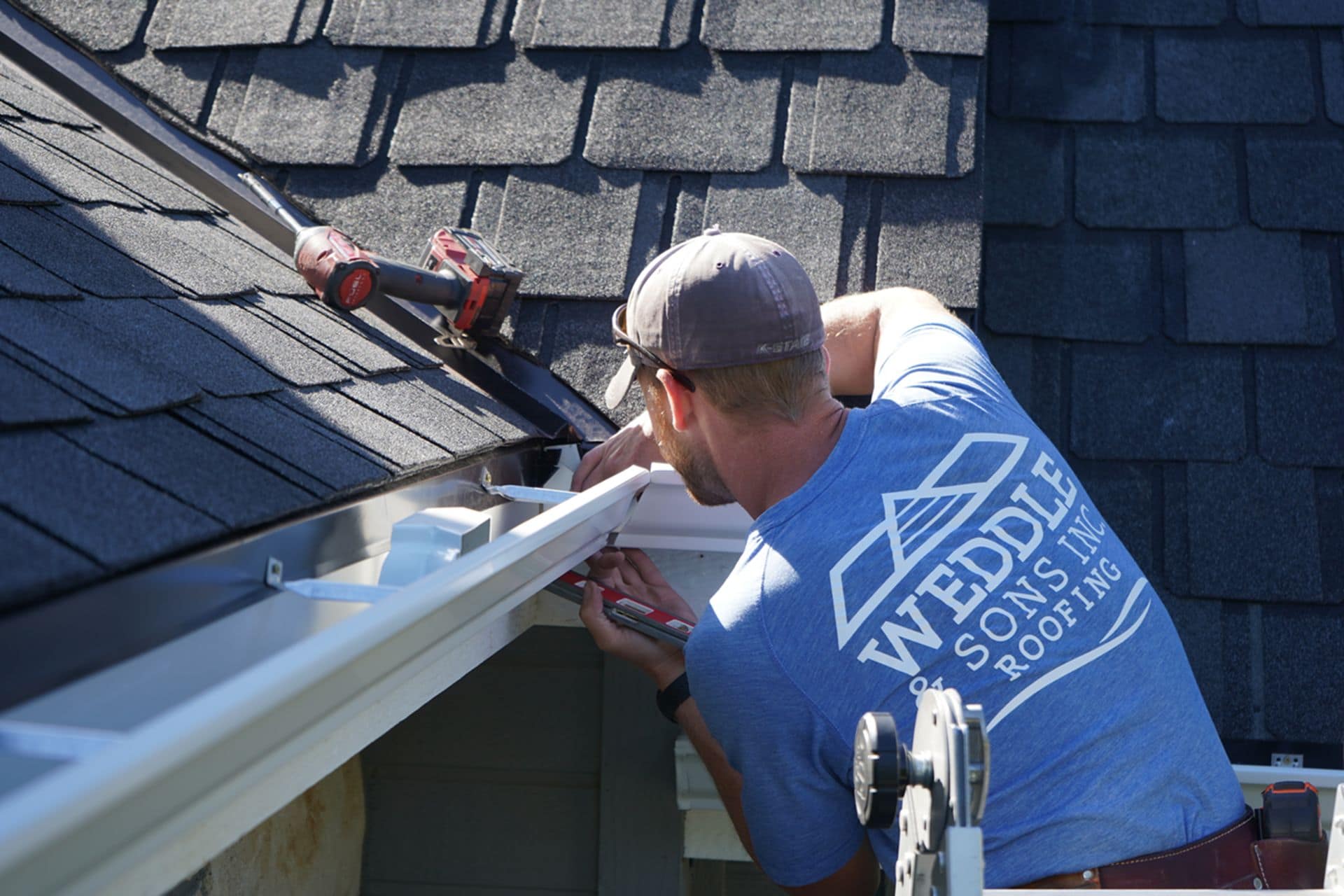 Gutter installation in Lincoln Nebraska