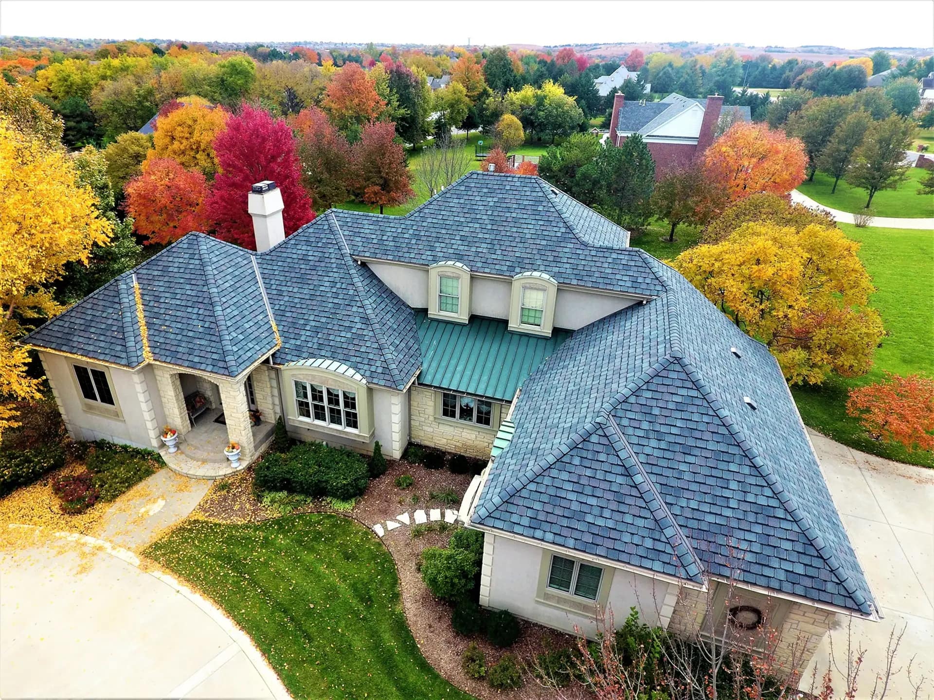 Residential roof replacement in Manhattan Kansas