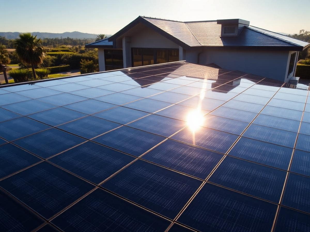 Tesla solar roof project in Denver Colorado